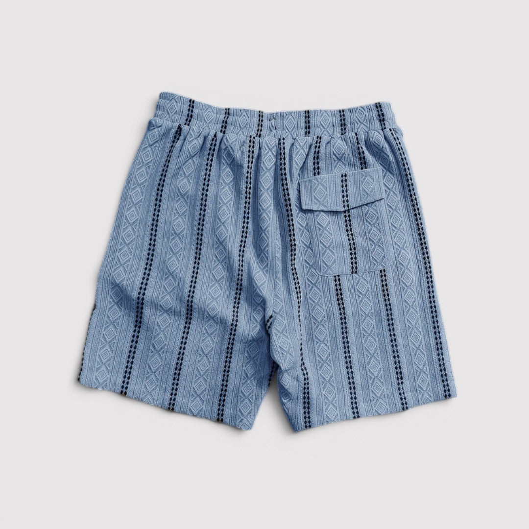 Markus Berlin Herren Strick-Shorts, Vorderansicht