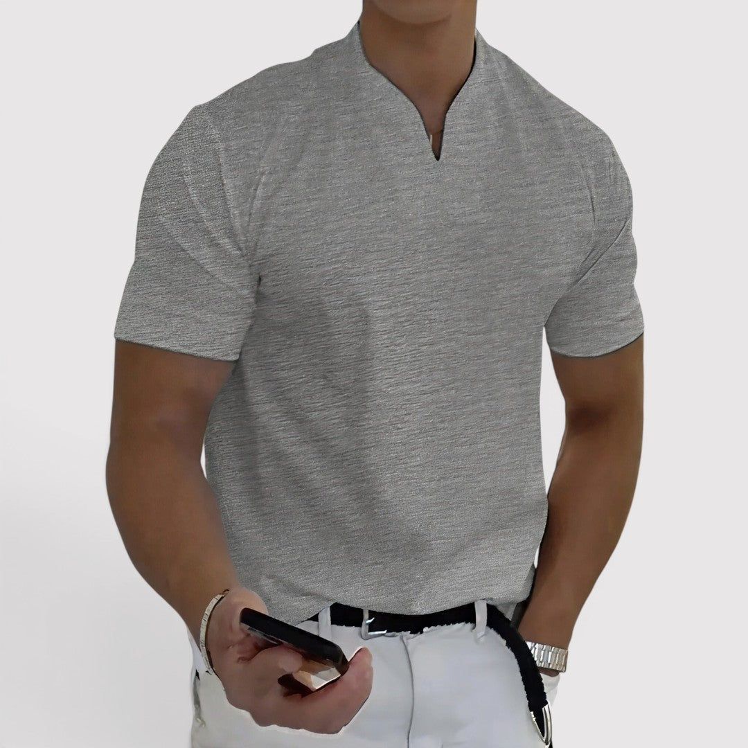 Markus Berlin Herren Keyneck-Shirt, Vorderansicht