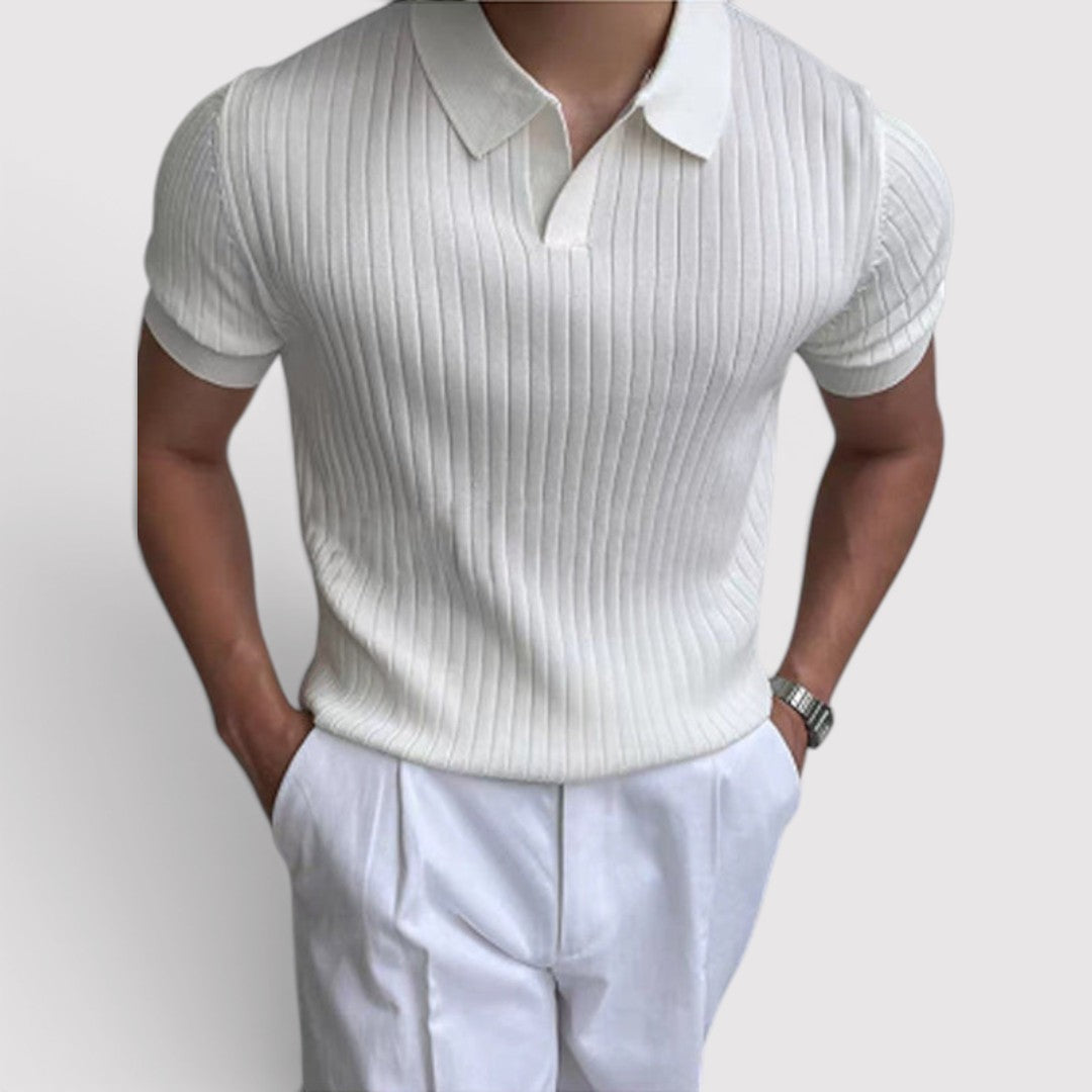 Markus Berlin Herren Poloshirt, Vorderansicht