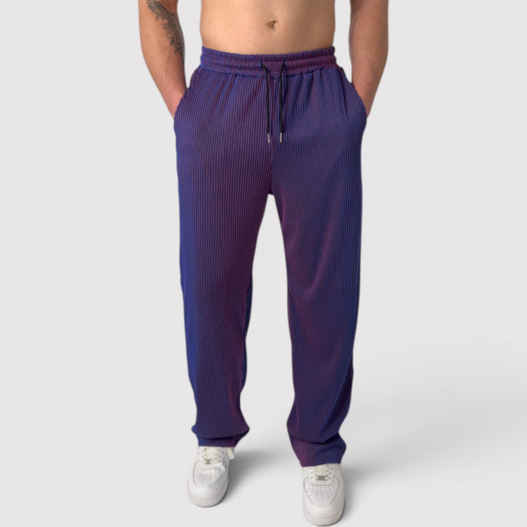 Markus Berlin Herren Hose im Wide-Fit, Vorderansicht