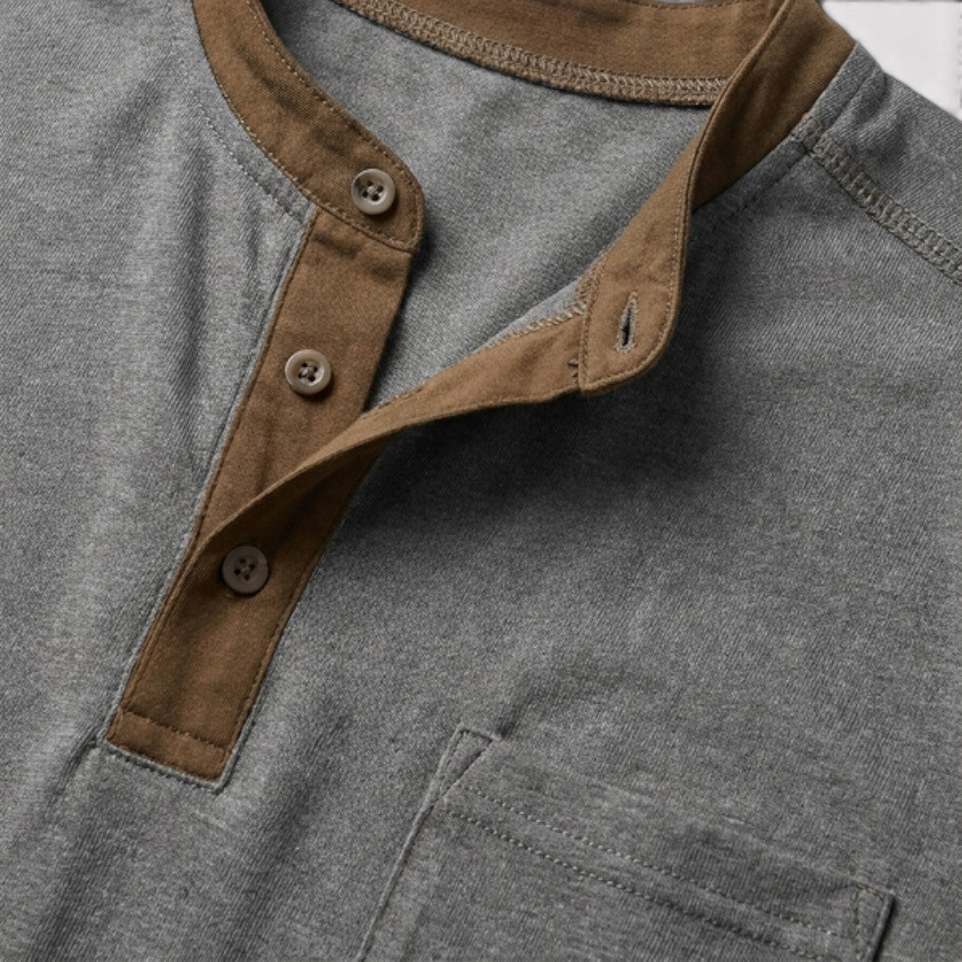 Markus Berlin Herren T-Shirt mit Brusttasche, Vorderansicht