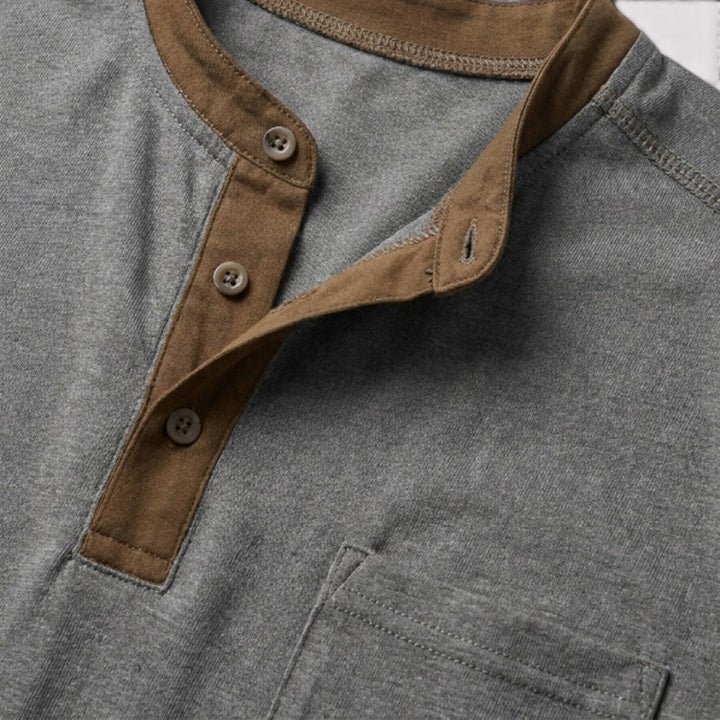 Markus Berlin Herren T-Shirt mit Brusttasche, Vorderansicht