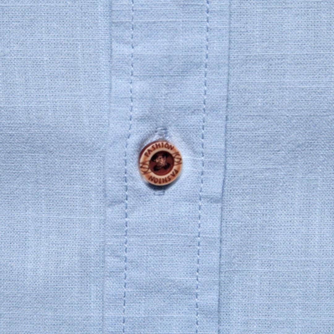 Markus Berlin Herren Hemd in schlichtem Design, Vorderansicht