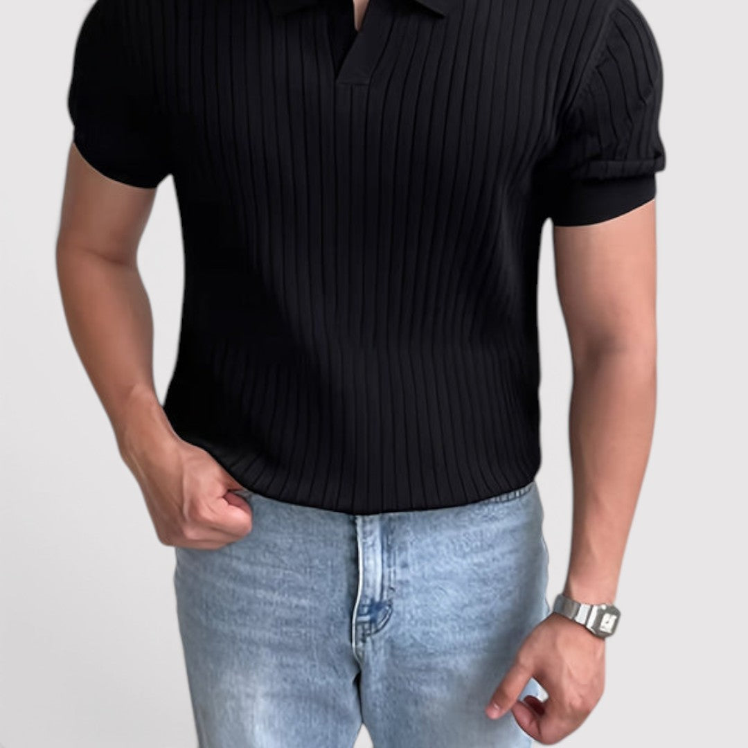 Markus Berlin Herren Poloshirt, Vorderansicht