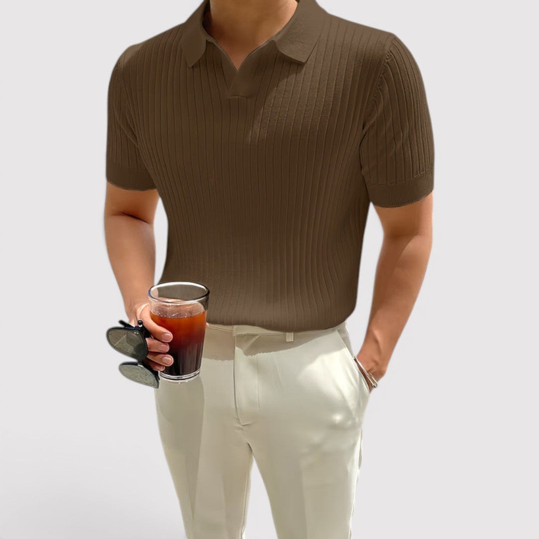 Markus Berlin Herren Poloshirt, Vorderansicht