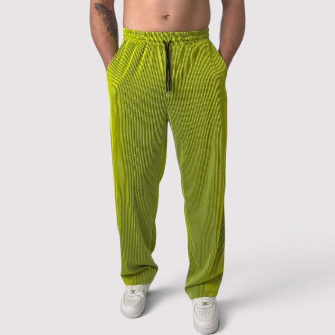 Markus Berlin Herren Hose im Wide-Fit, Vorderansicht