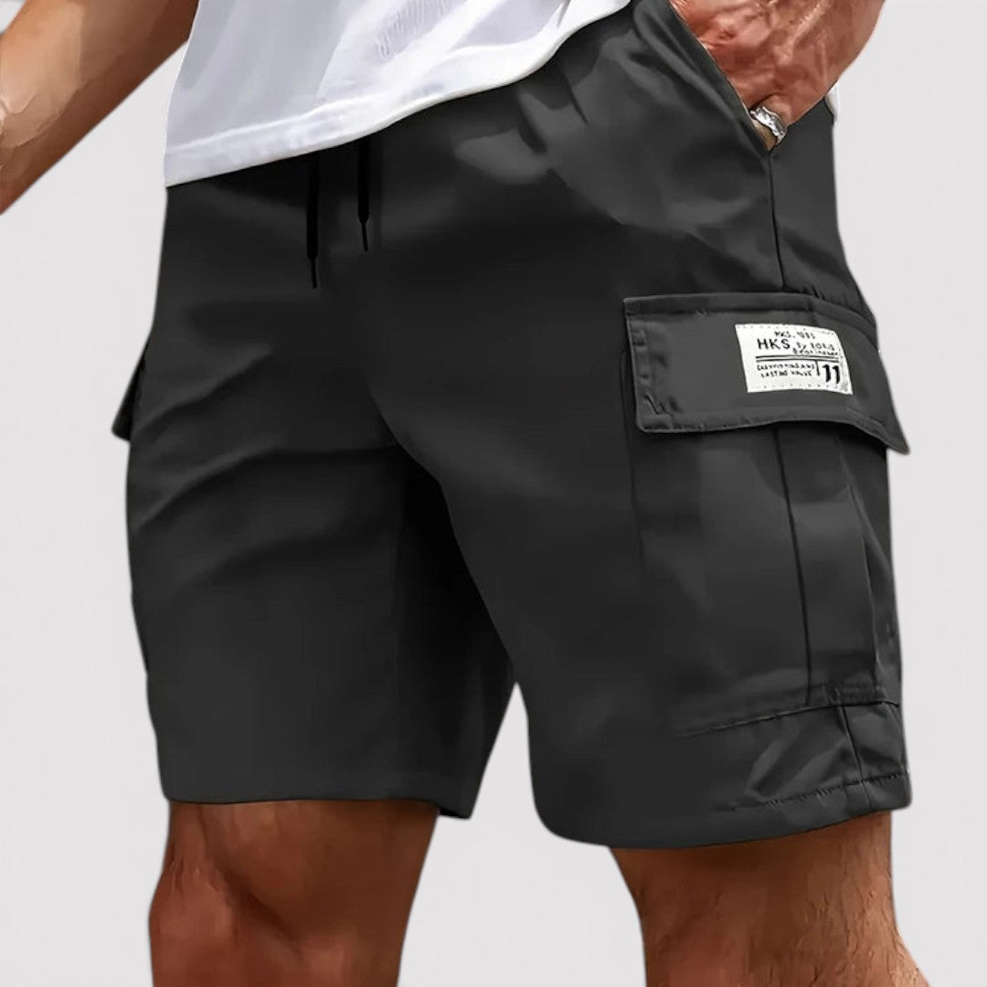 Markus Berlin Herren Cargo-Shorts, Vorderansicht