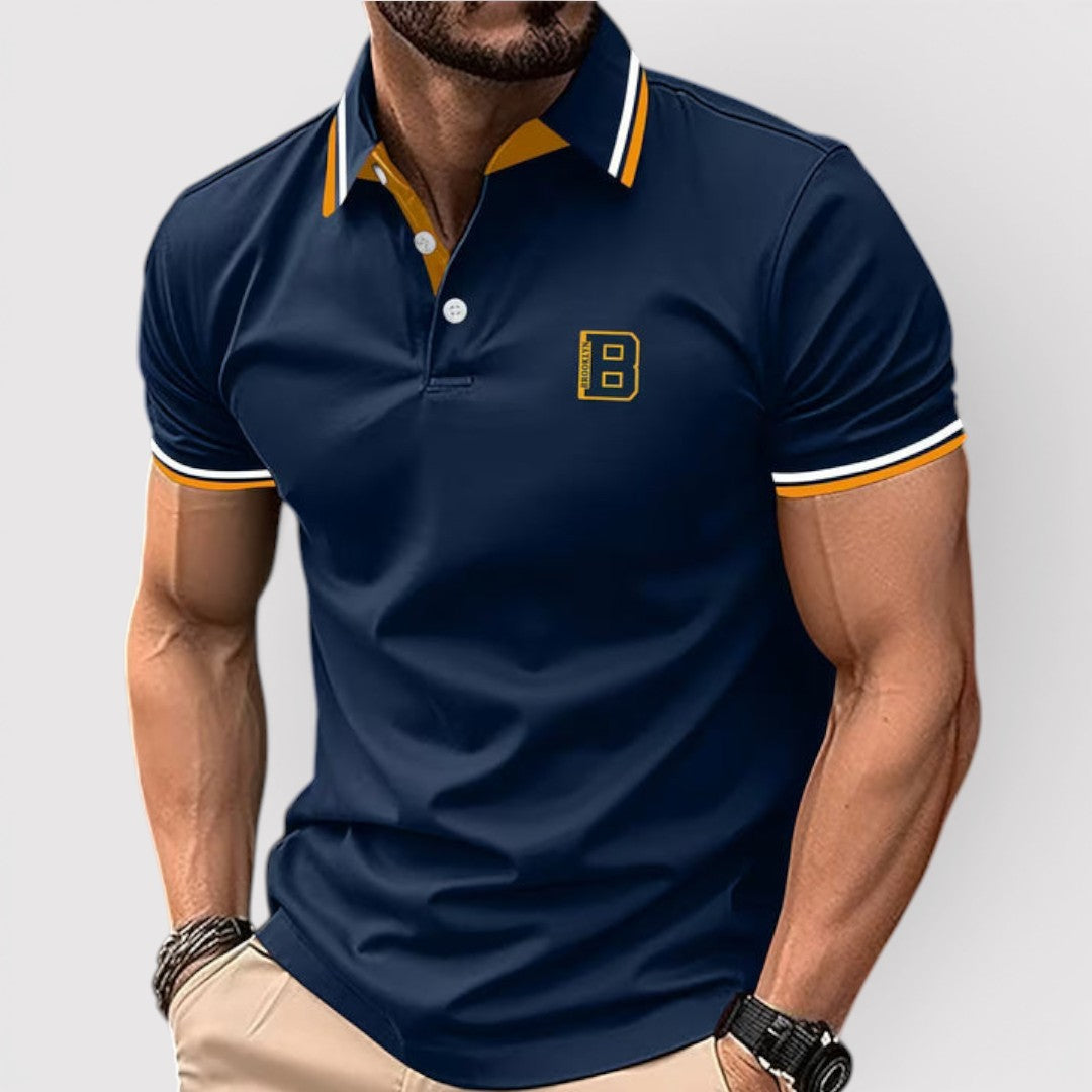 Markus Berlin Herren Poloshirt, Vorderansicht