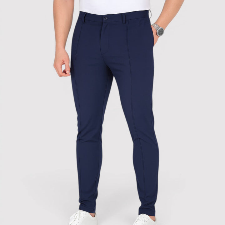 Markus Berlin Herren Slim-Fit Hose, Vorderansicht