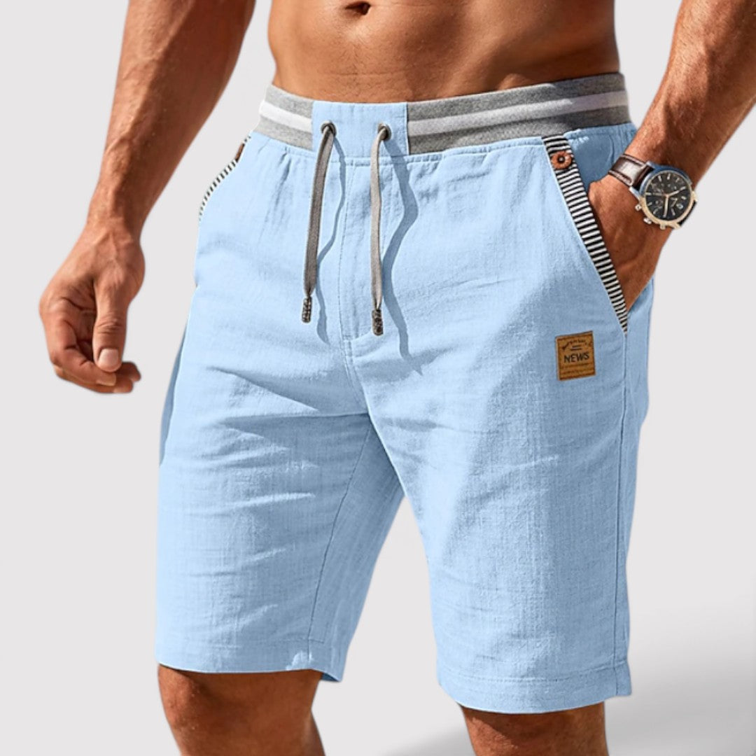 Markus Berlin Herren Sommershorts, Vorderansicht