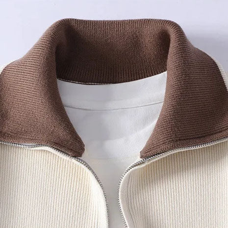 Markus Berlin Herren Strickjacke, Vorderansicht