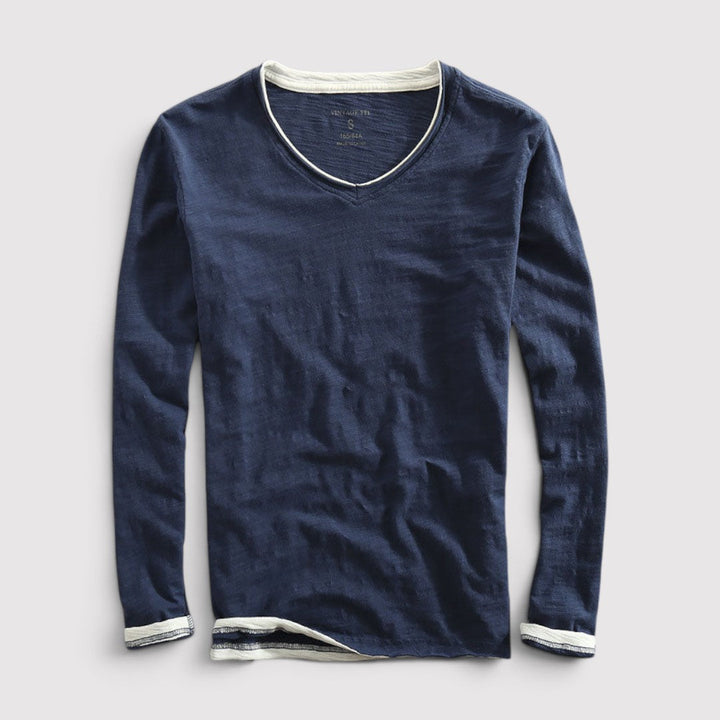 Markus Berlin Herren Langarmshirt, Vorderansicht
