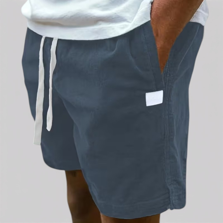 Markus Berlin Herren Leichte Sommershorts, Vorderansicht