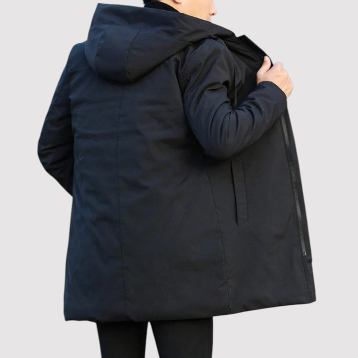 Markus Berlin Herren Wetterfeste Jacke, Vorderansicht