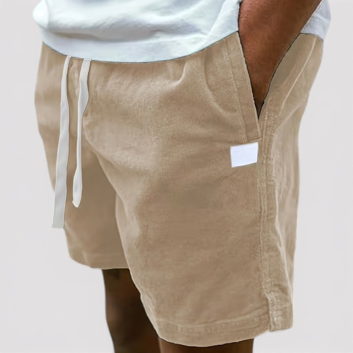 Markus Berlin Herren Leichte Sommershorts, Vorderansicht