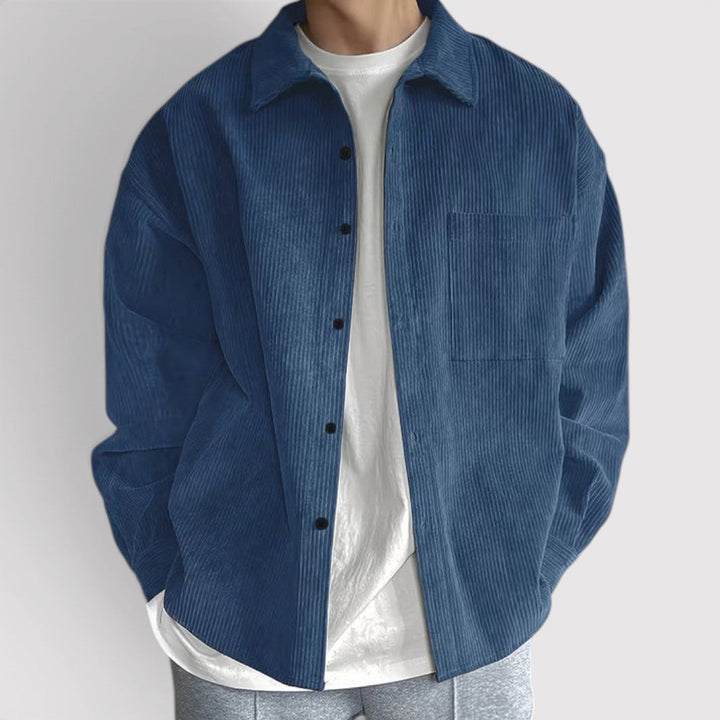 Markus Berlin Herren Overshirt, Vorderansicht