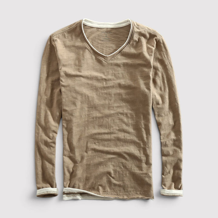 Markus Berlin Herren Langarmshirt, Vorderansicht