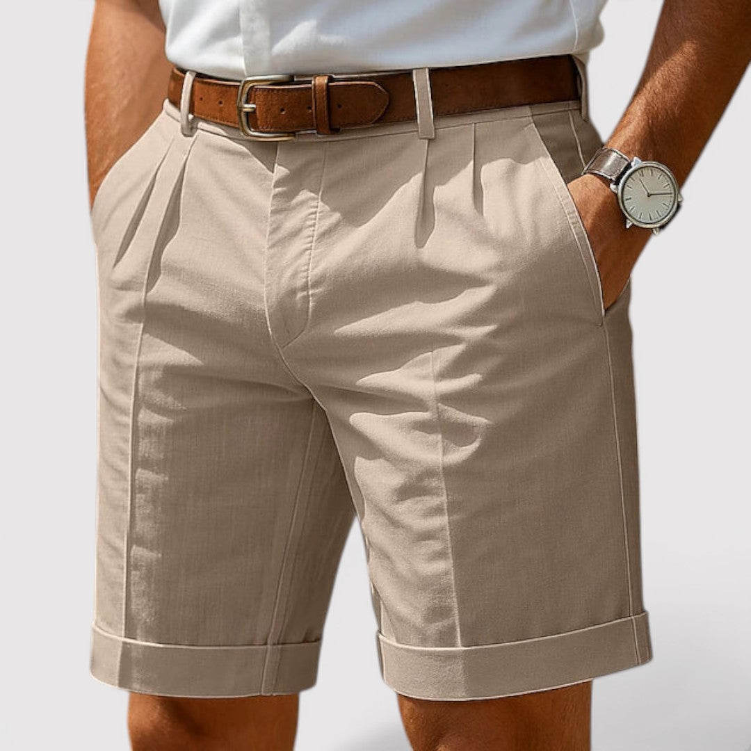 Markus Berlin Herren Leichte Shorts, Vorderansicht