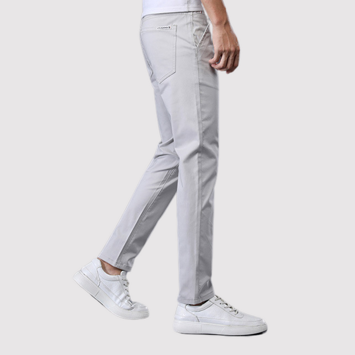 Markus Berlin Herren Slim-Fit-Stretchhose, Vorderansicht