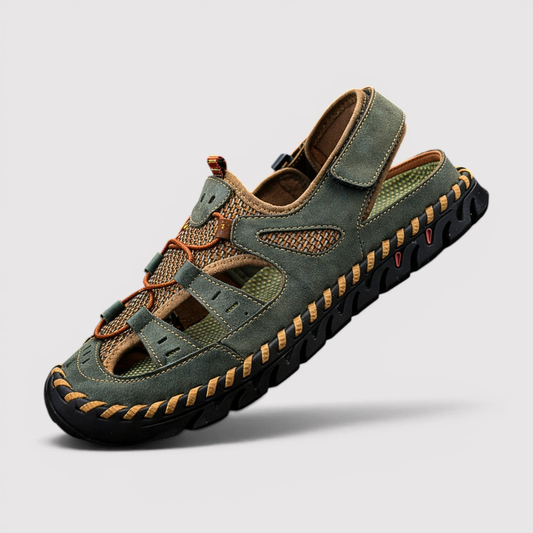 Markus Berlin Herren Sandalen, Vorderansicht