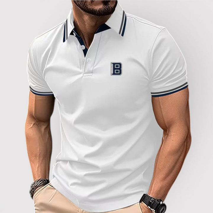 Markus Berlin Herren Poloshirt, Vorderansicht