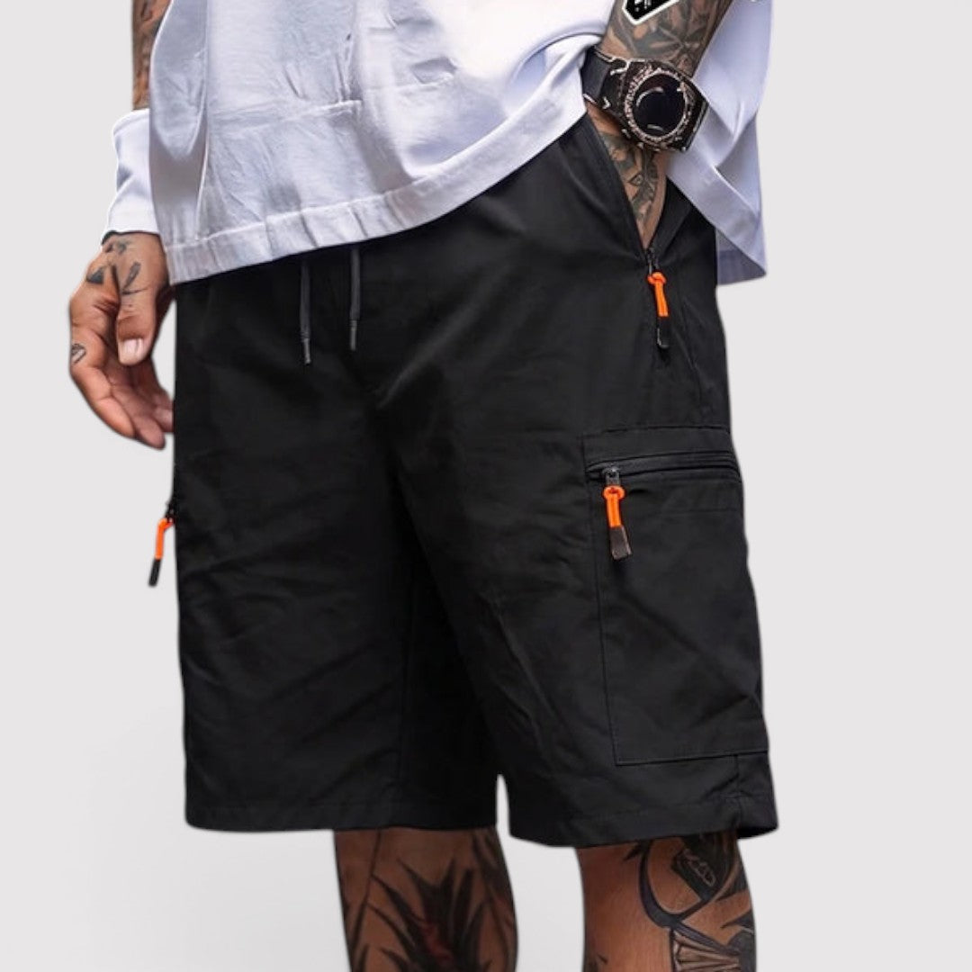Markus Berlin Herren Cargo-Shorts, Vorderansicht