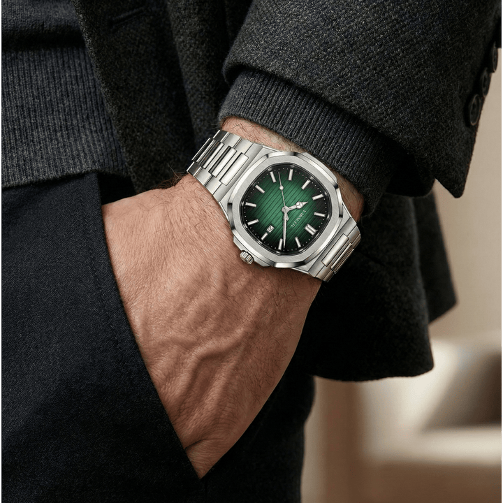 Markus Berlin Herrenuhr, Vorderansicht