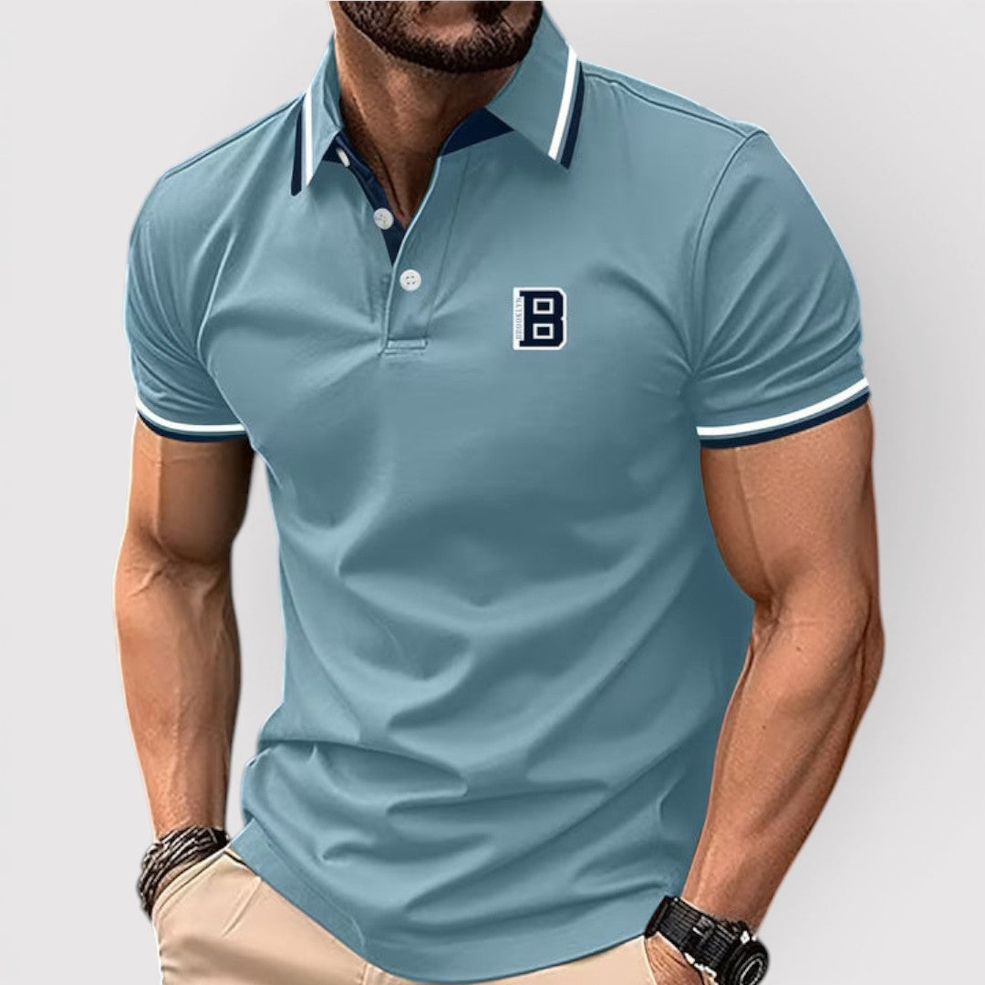 Markus Berlin Herren Poloshirt, Vorderansicht
