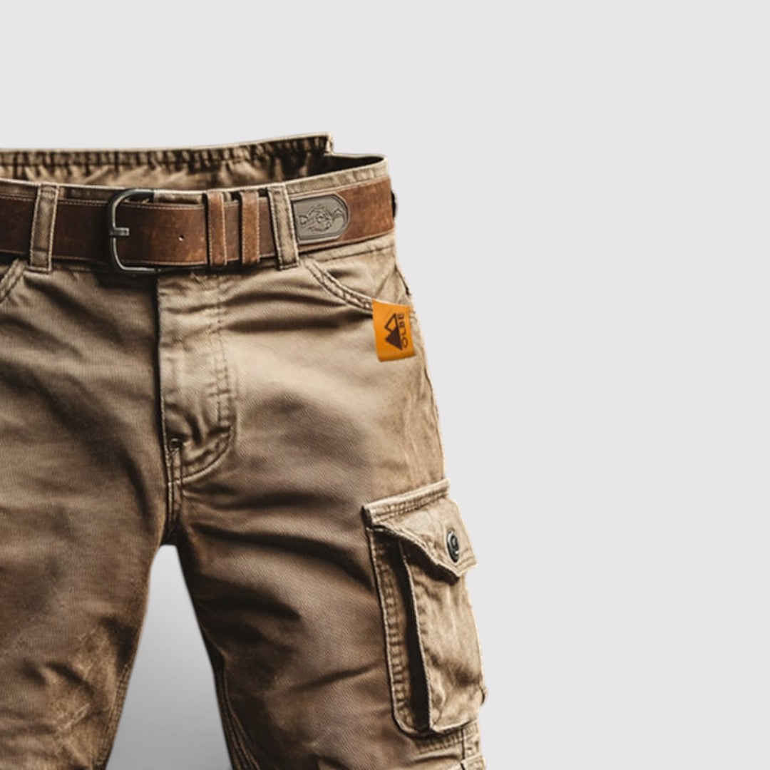 Markus Berlin Herren Cargo-Shorts, Vorderansicht