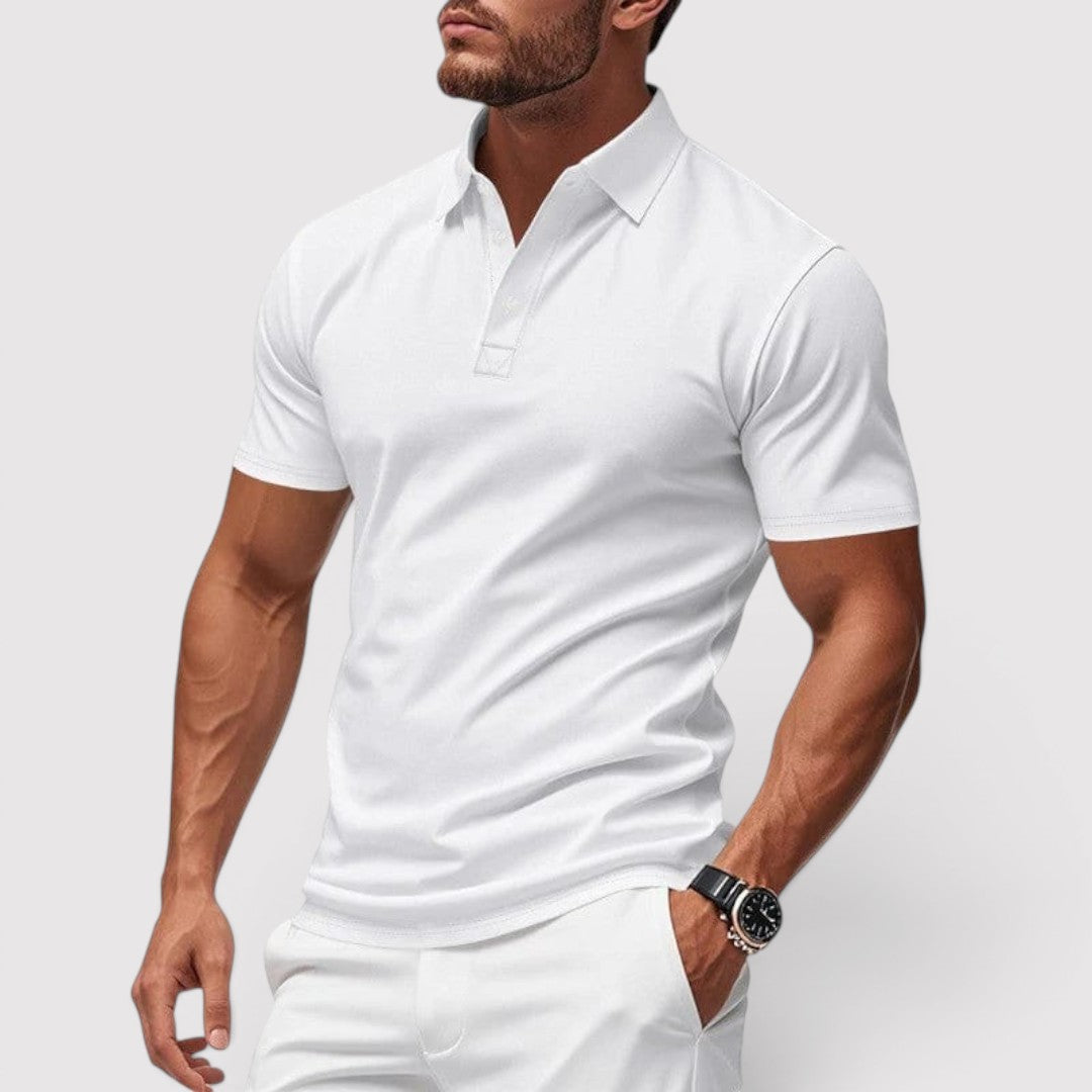 Markus Berlin Herren Poloshirt, Vorderansicht