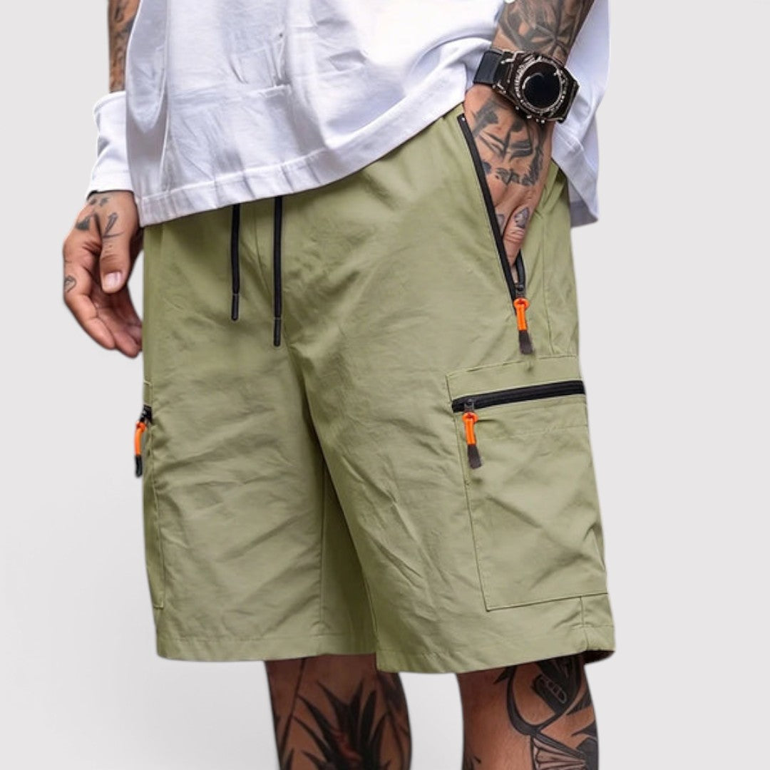 Markus Berlin Herren Cargo-Shorts, Vorderansicht