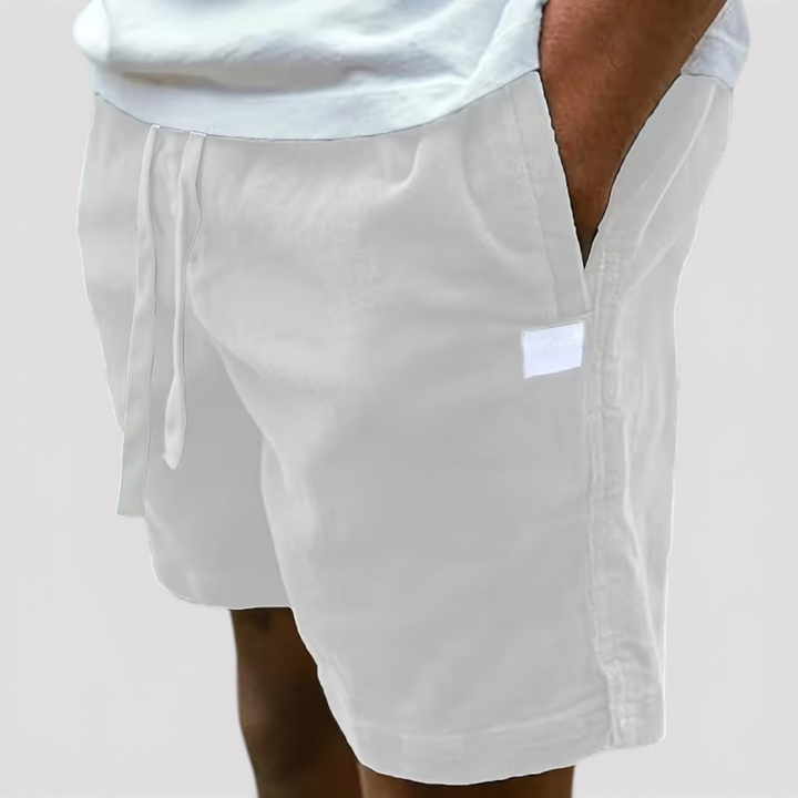 Markus Berlin Herren Leichte Sommershorts, Vorderansicht