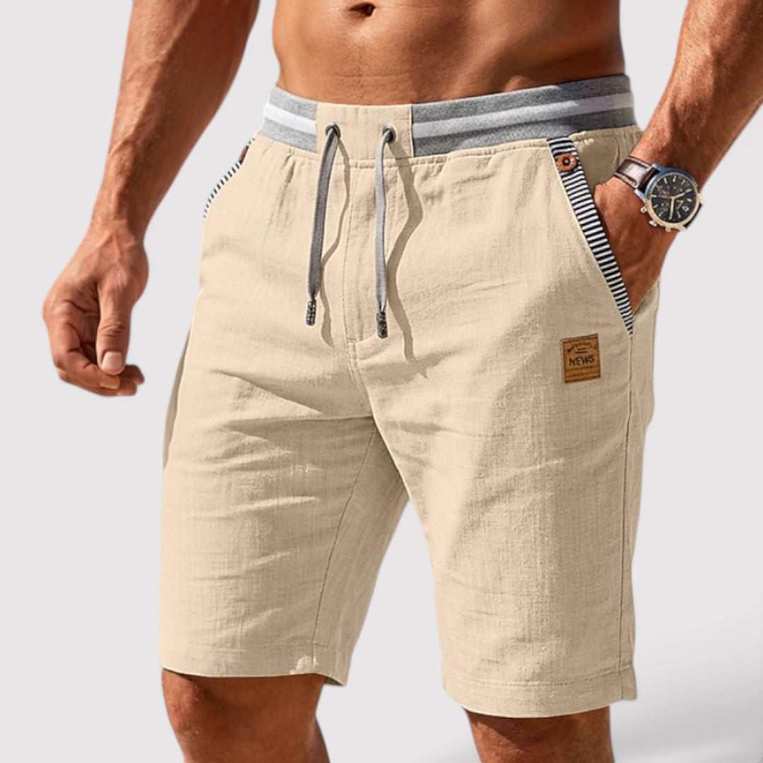 Markus Berlin Herren Sommershorts, Vorderansicht