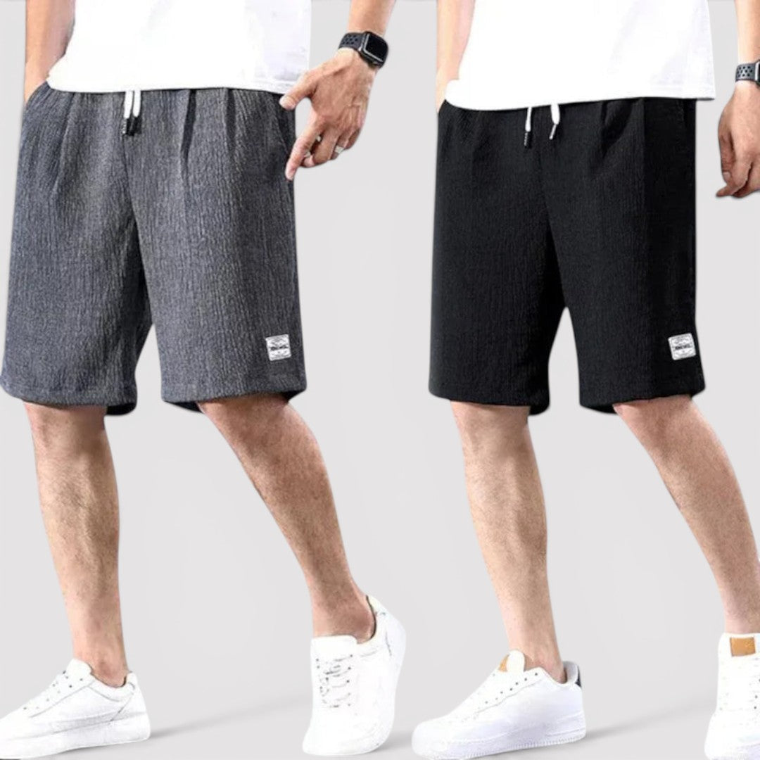 Markus Berlin Herren Sommershorts, Vorderansicht