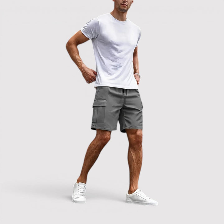 Markus Berlin Herren Cargo-Shorts, Vorderansicht