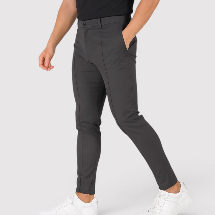 Markus Berlin Herren Slim-Fit Hose, Vorderansicht