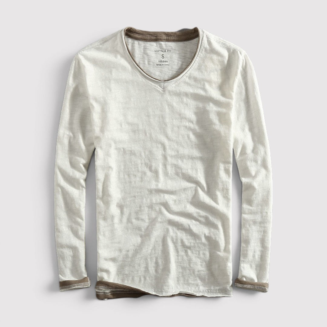 Markus Berlin Herren Langarmshirt, Vorderansicht