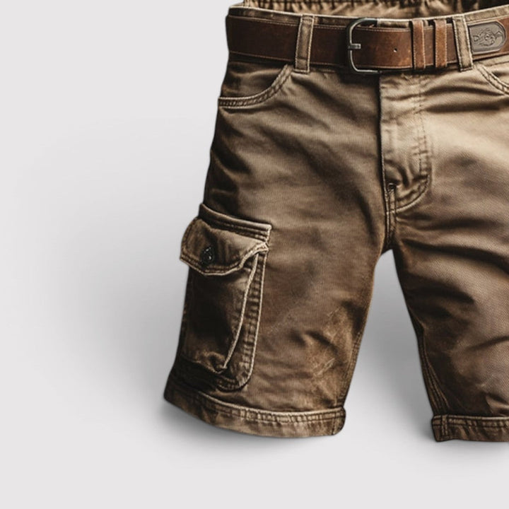 Markus Berlin Herren Cargo-Shorts, Vorderansicht