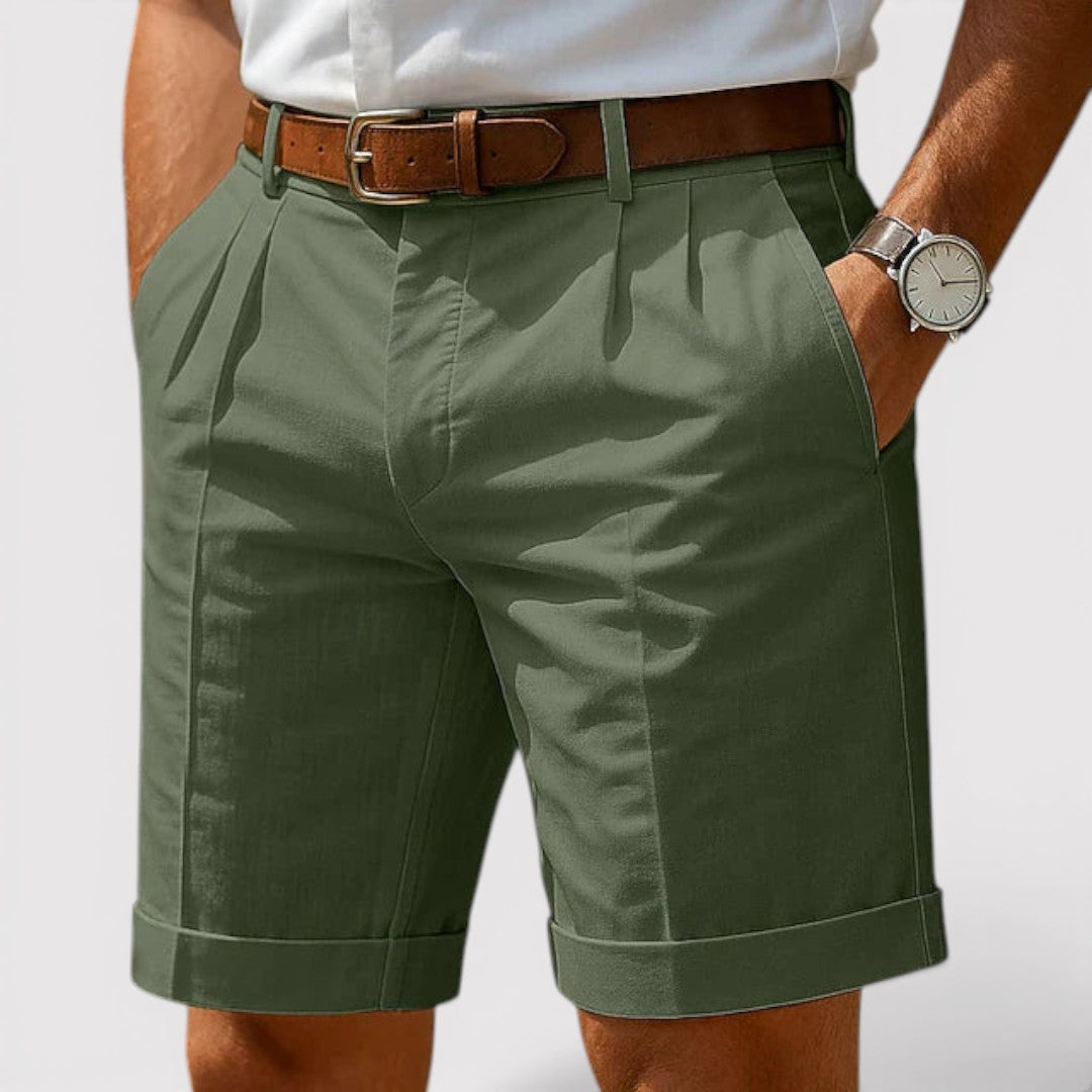 Markus Berlin Herren Leichte Shorts, Vorderansicht
