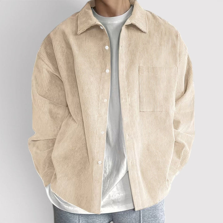 Markus Berlin Herren Overshirt, Vorderansicht