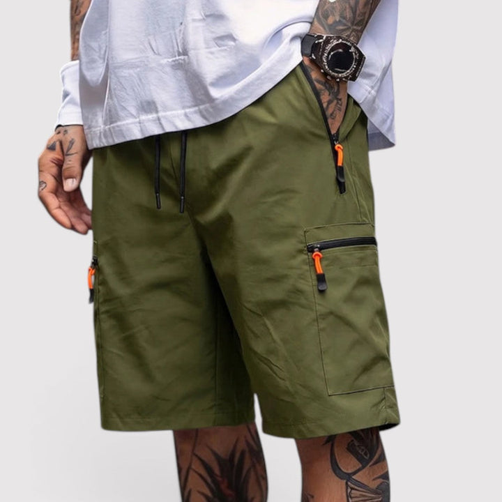 Markus Berlin Herren Cargo-Shorts, Vorderansicht