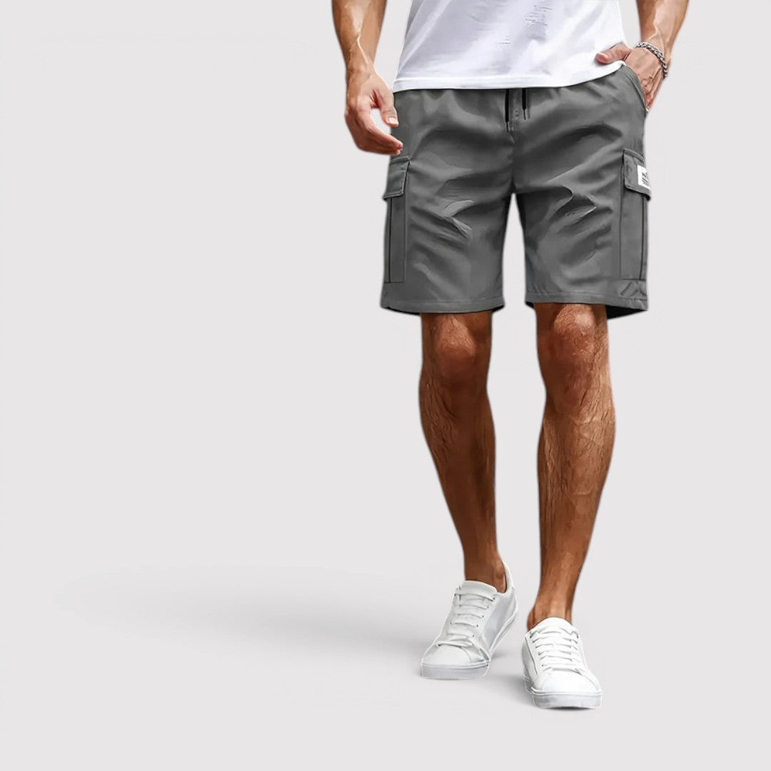 Markus Berlin Herren Cargo-Shorts, Vorderansicht