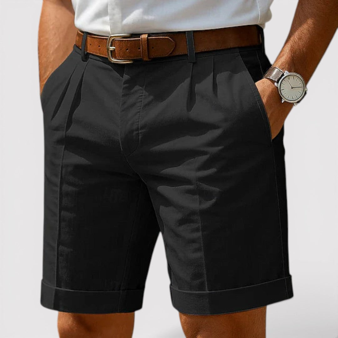 Markus Berlin Herren Leichte Shorts, Vorderansicht
