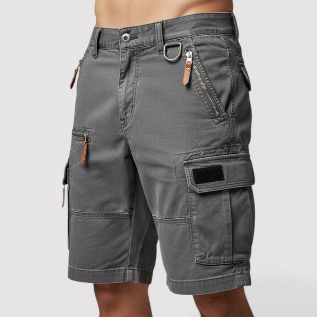 Markus Berlin Herren Cargo-Shorts, Vorderansicht