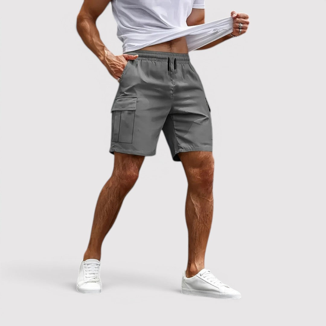 Markus Berlin Herren Cargo-Shorts, Vorderansicht