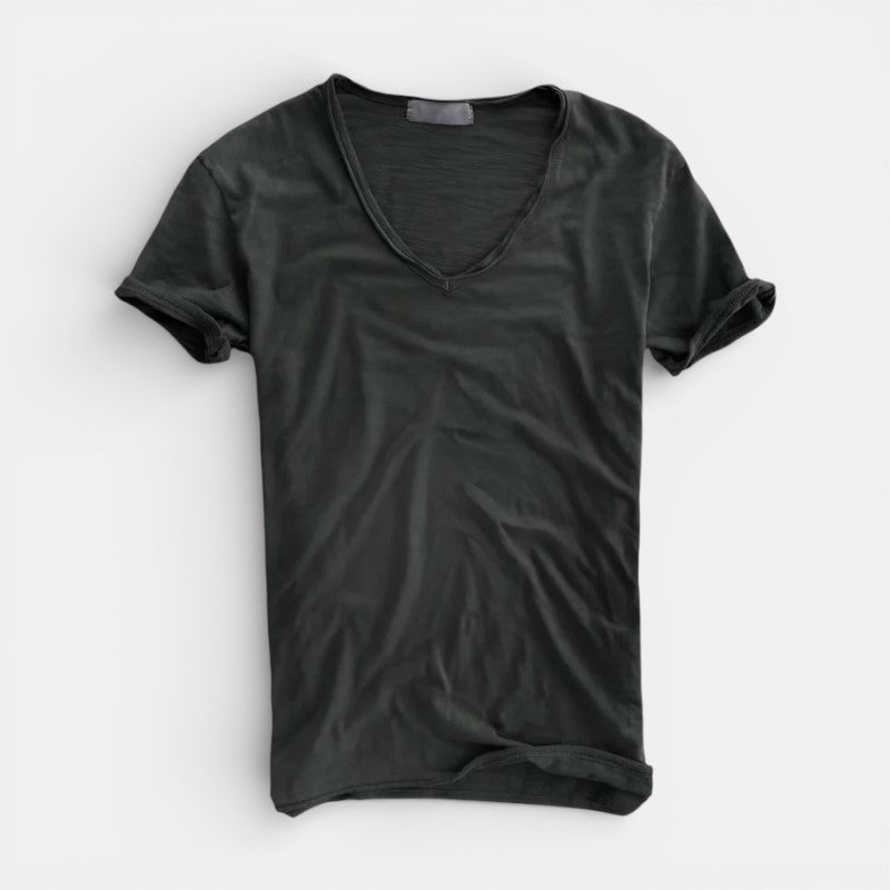 Markus Berlin Herren Ultraweiches Basic-T-Shirt, Vorderansicht