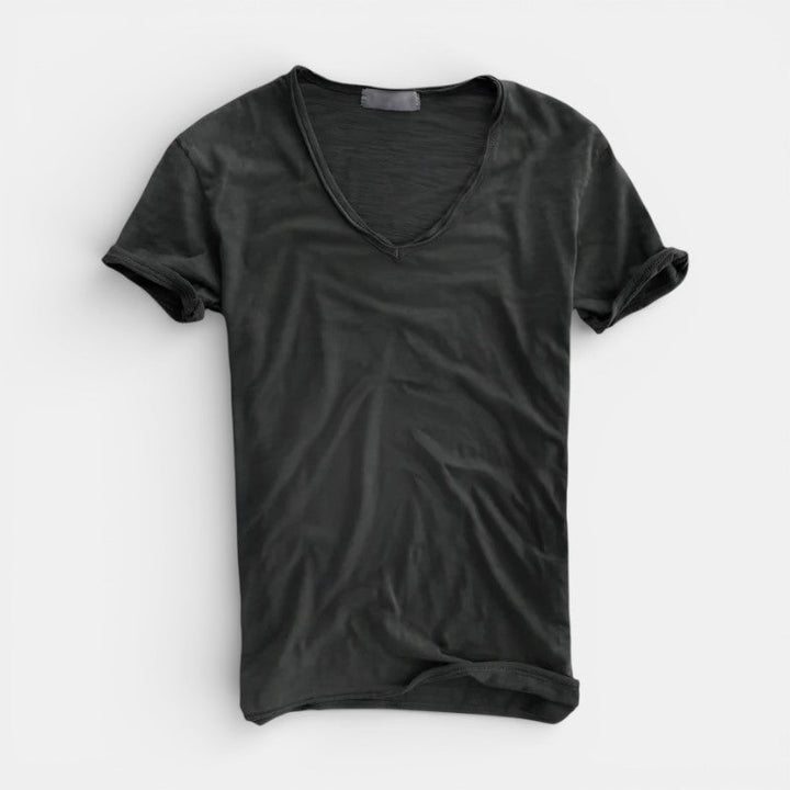 Markus Berlin Herren Ultraweiches Basic-T-Shirt, Vorderansicht
