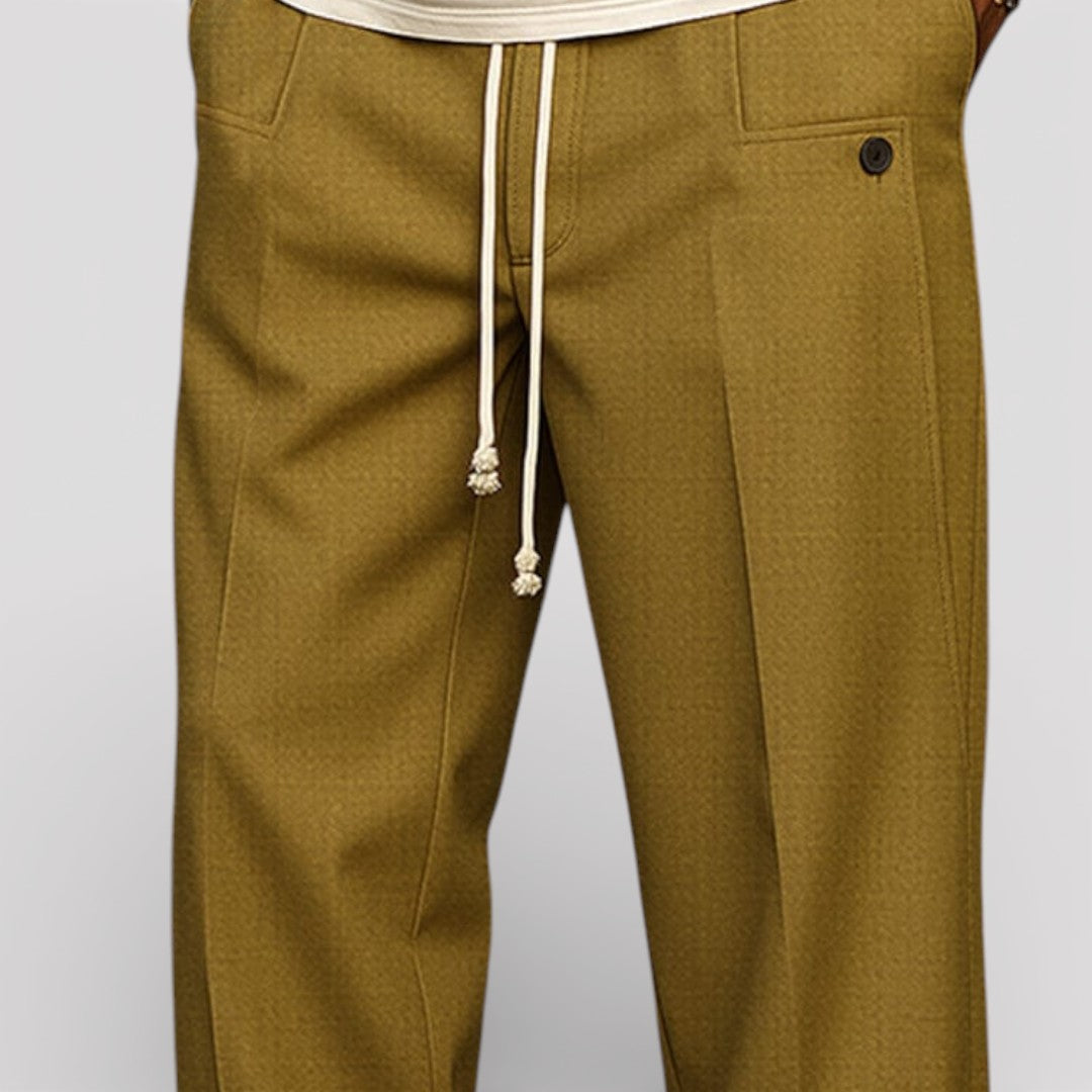 Markus Berlin Herren Klassische Hose, Vorderansicht
