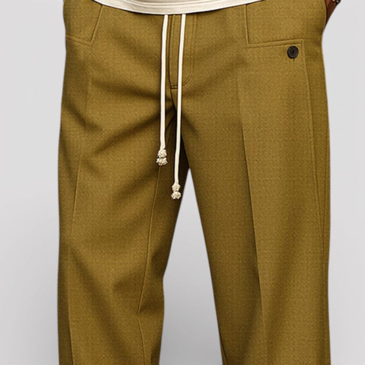 Markus Berlin Herren Klassische Hose, Vorderansicht
