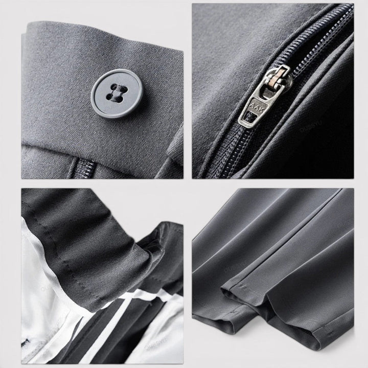 Markus Berlin Herren Tapered-Hose, Vorderansicht